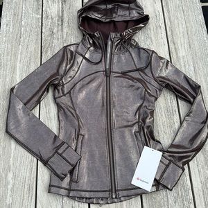Lululemon Hooded Define Jacket Shine women’s size 4 NWT